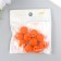 Beads for creativity velvet spraying "orange peel" set 10 pcs d = 1.4 cm