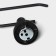 Stölz Loft toilet paper holder, BASIC series, black color