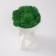Concrete Kashpo "Mr. Green" hides with moss white 8.3x10x10 cm (moss green stabilizers)