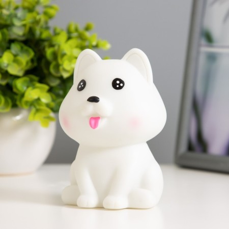 Night "Dog" LED from the batteries white 7x10 cm Risalux