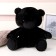 Soft toy "Bear", 25 cm, black color