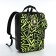 A backpack - a bag, Erich Krause, a wallet made of textiles, artificial leather, green color