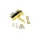 Soldemless "Allur" 132/3-61a (1232) GP, with a pen, small case, brass color