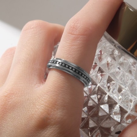 Ring "Multijack" spinning, color silver, 16 size-3