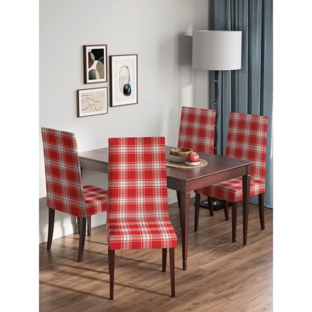 Czech on the chair "Grandmother's tablecloth", decorative, velor-3