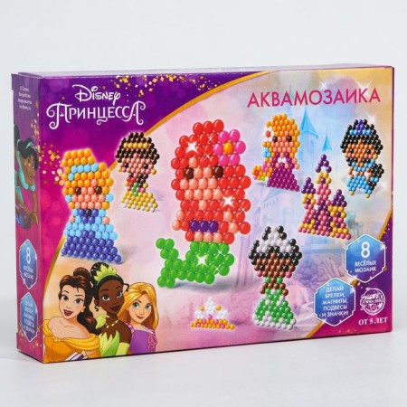 Aquamosaic "Princess", princesses, 8 figures-4