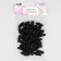 A set of fixers for the cord, d = 6 mm, 3 × 1 cm, 50 pcs, black color