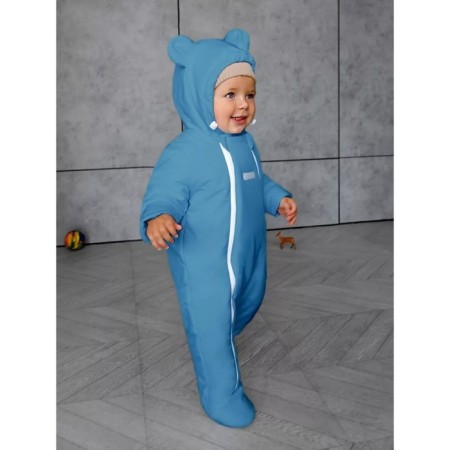 Combineson children's demi -season Amarobaby Spring, height 62 cm, blue color-5