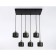 Lamp in the style of Ambrella Light, Traditional, TR8126, 6HE27, black color, brass