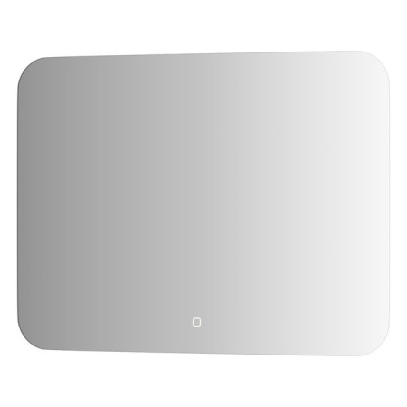 Mirror with Defesto LED backing 25 W, 80x60 cm, sensory switch, warm white light