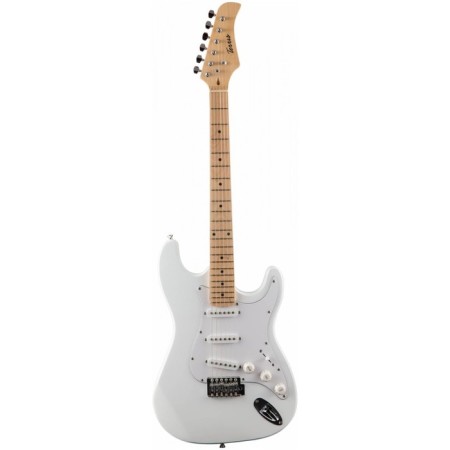 Terris TST-39 WH, stratocaster, SSS, white color