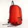 Youth backpack on a zipper, 3 pockets, orange color