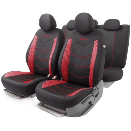 Aeroboost 3D AeroChli, 11 items, 5 head restraints, 2 lightning, Airbag black and red