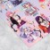 Stickers children's paper "anime", 11 x 15.5 cm