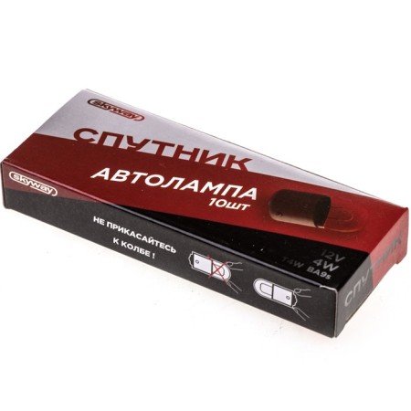 Car lamp Skyway T4W, 12 V, 4 watts, with a basement V9S, 1-CONT, S09101069-1