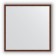 Mirror in the baguette frame - a nut 22 mm, 58 x 58 cm, evoForm