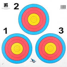 Las Vegas, Fita, 3 x 20 cm firing targets for firing and crossbows