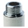 Extension cord Stout SFT-0002-001270, 1/2 "x 70 mm, chrome