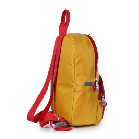 Baby backpack, lightning department, yellow/red 23x29x7.5cm-3