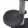 Claw "Piggon" with a hammock, a toy and a shelf, 64 x 34 x 104 cm, (fur, jute) gray