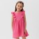 Baby dress with ruffles KAFTAN "Muslin", r.30 (98-104 cm), bright pink