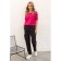 Women's pants, size 46, purple color 60569