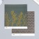 Scrapbooking paper bilateral "fan and multi -traffic gold" density 180g 15.5x17cm