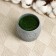 Floristic pot "Council" gray, 6.5x6.5x6cm