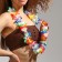 Hawaiian necklace "Tropical cocktail"