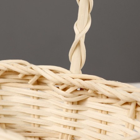 A set of baskets, 3 pcs, 18 × 8/27 cm, 15 × 6/20 cm, 11 × 5/17 cm, rattan-3