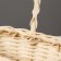 A set of baskets, 3 pcs, 18 × 8/27 cm, 15 × 6/20 cm, 11 × 5/17 cm, rattan