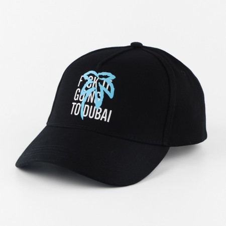Men's cap "Palma", Black color, rr 56-1