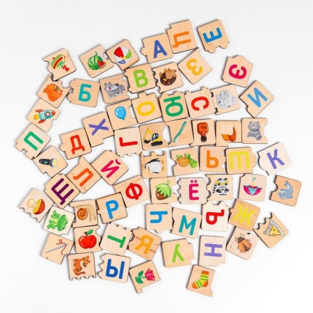 Wooden puzzle "ABC-rawous"-3
