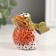 Souvenir Ceramics "Bird with open wings" 6.7x7.7x5.9 cm