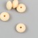 Busina silicone "flattened" light yellow d = 1.2 cm