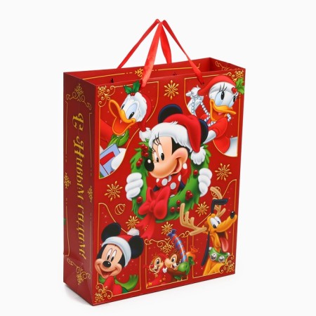 New Year. Gift package, 31x40x11.5 cm, packaging, Mickey Mouse-2