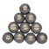 Yarn "Camelia" 70% polyester, 30% lurers 190m/20g (424 gray)