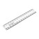 Transparent Calligrata 15 cm, plastic line