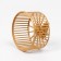 Wheel for rodents is plastic, without a stand, 9 cm, beige