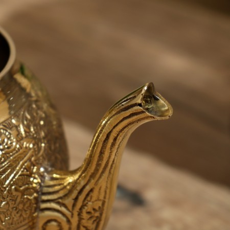 Teapot 24x11x18 cm, brass-3