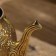 Teapot 24x11x18 cm, brass