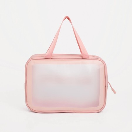 Lightning cosmetic bag, pink color-1