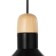 Bayerlux suspension Bayerlux "Puma" 1x40W E27 Black/brown 12x12x70cm