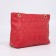 Zipper bag with lightning, red color