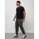 Cargo jeans male, size 50-52, dark gray color