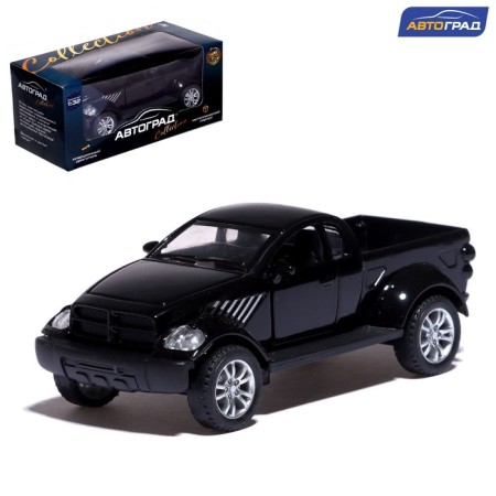 Metal “Raptor” machine, doors open, 1:32, inertia, black color