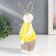 Souvenir Ceramics "Bunny in a yellow t -shirt in peas" 7.5x11x17.4 cm