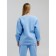 Women's sweam with a comb, size 54, blue color