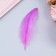 Filler of feathers for balls and gifts, light purple, 10-12 cm 8 g
