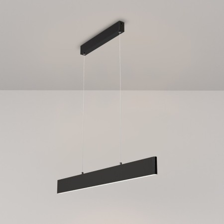 Squirry of suspended Technical P010PL-L23B, LED, 23W, 91x4x8 cm, 800lm, black color-2